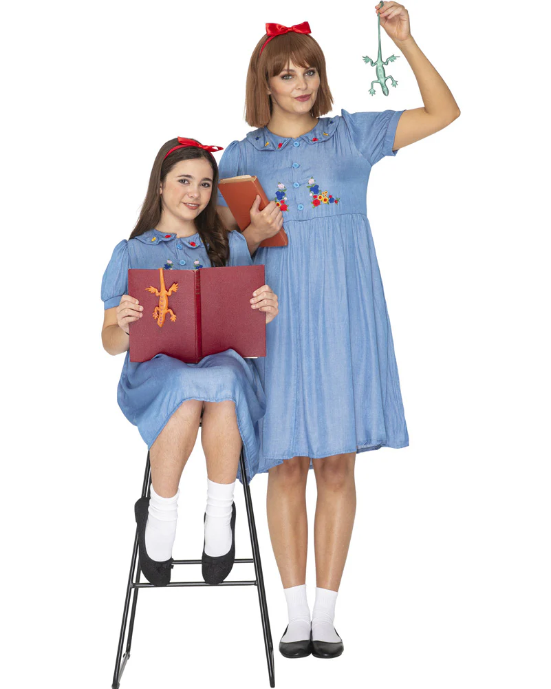 Little Miss Bookworm Deluxe Plus Size Womens Book Week Costume - Image 6