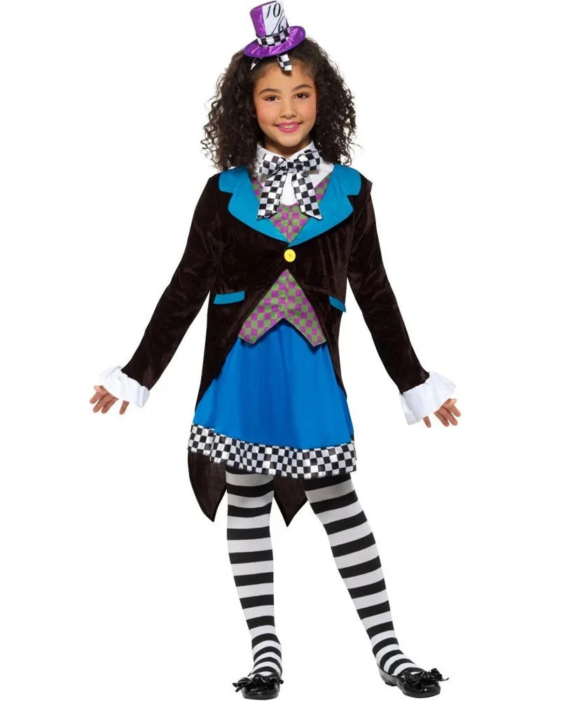 Little Miss Hatter Deluxe Girls Book Week Costume - Image 4