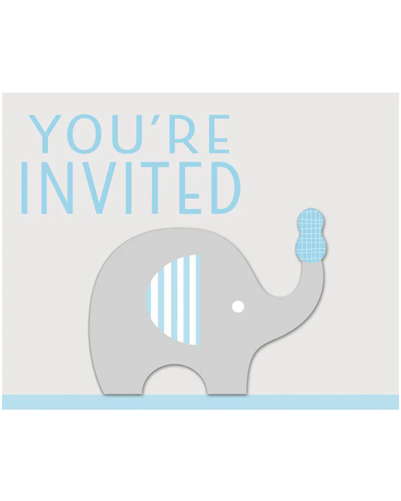 Little Peanut Boy Invitations Pack of 8