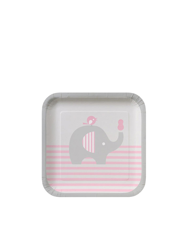 Little Peanut Girl 18cm Plates Pack of 8 - Image 2