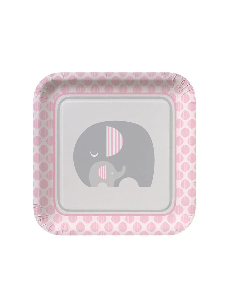Little Peanut Girl 23cm Plates Pack of 8 - Image 2