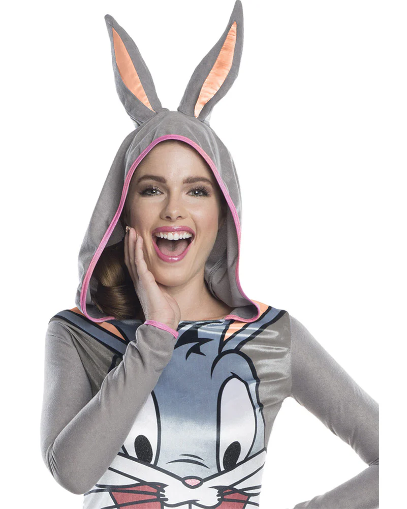 Looney Tunes Bugs Bunny Hooded Tutu Dress Womens Costume - Image 2