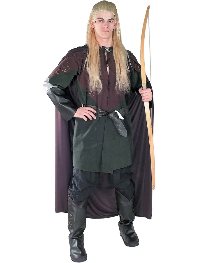 Lord of the Rings Legolas Mens Book Week Costume