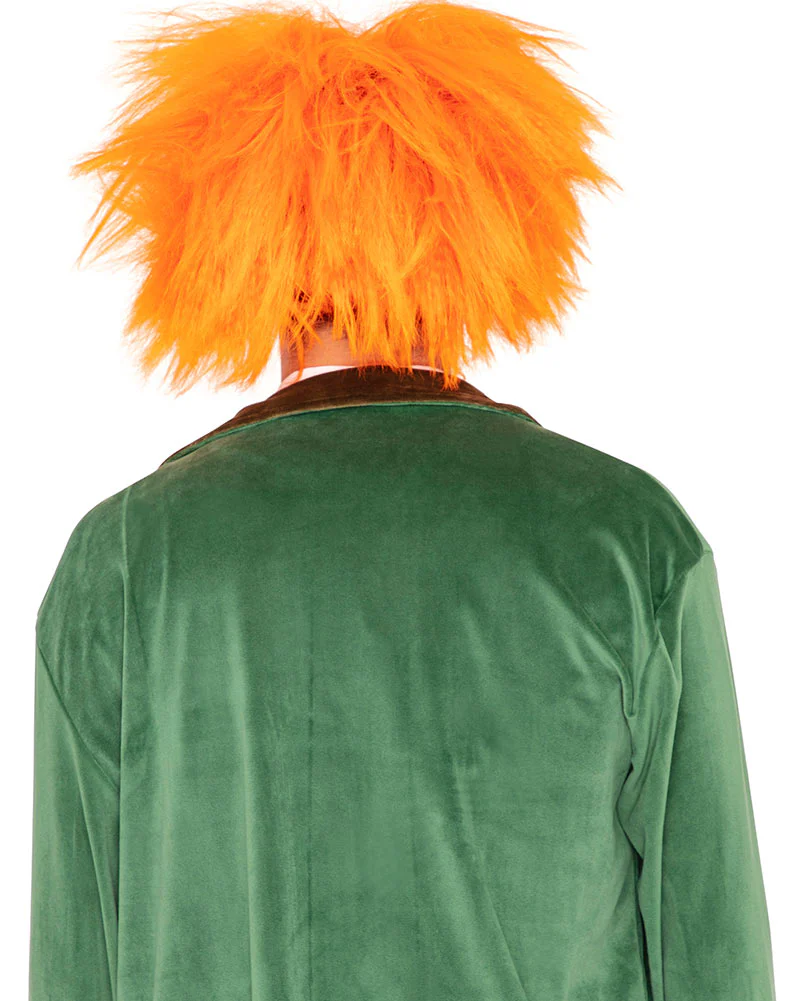 Mad Hatter Deluxe Orange Wig - Image 3