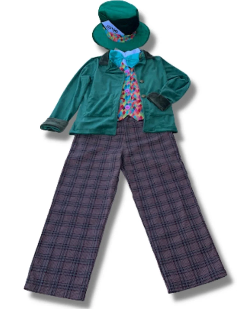 Maddest Hatter Deluxe Adult Book Week Costume - Image 10