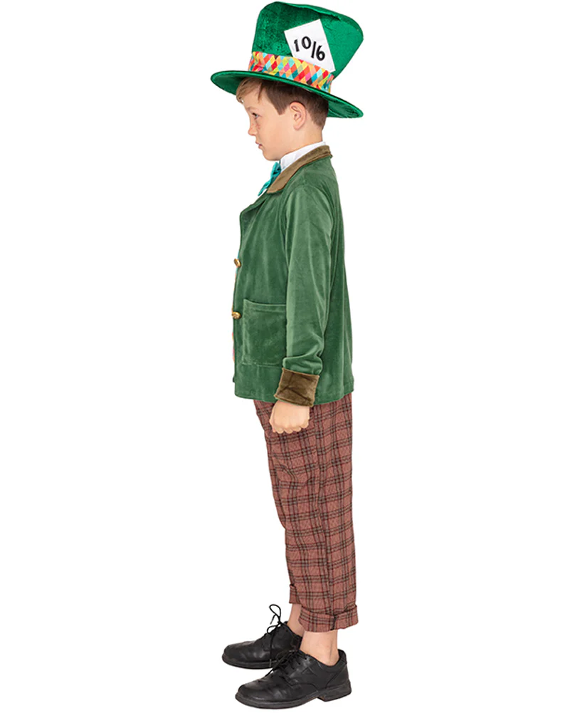 Maddest Hatter Deluxe Kids Book Week Costume - Image 5