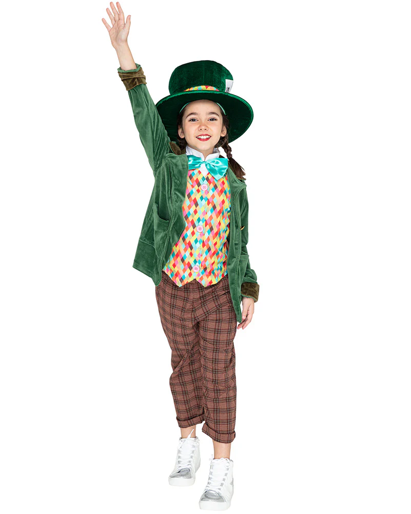 Maddest Hatter Deluxe Kids Book Week Costume - Image 9