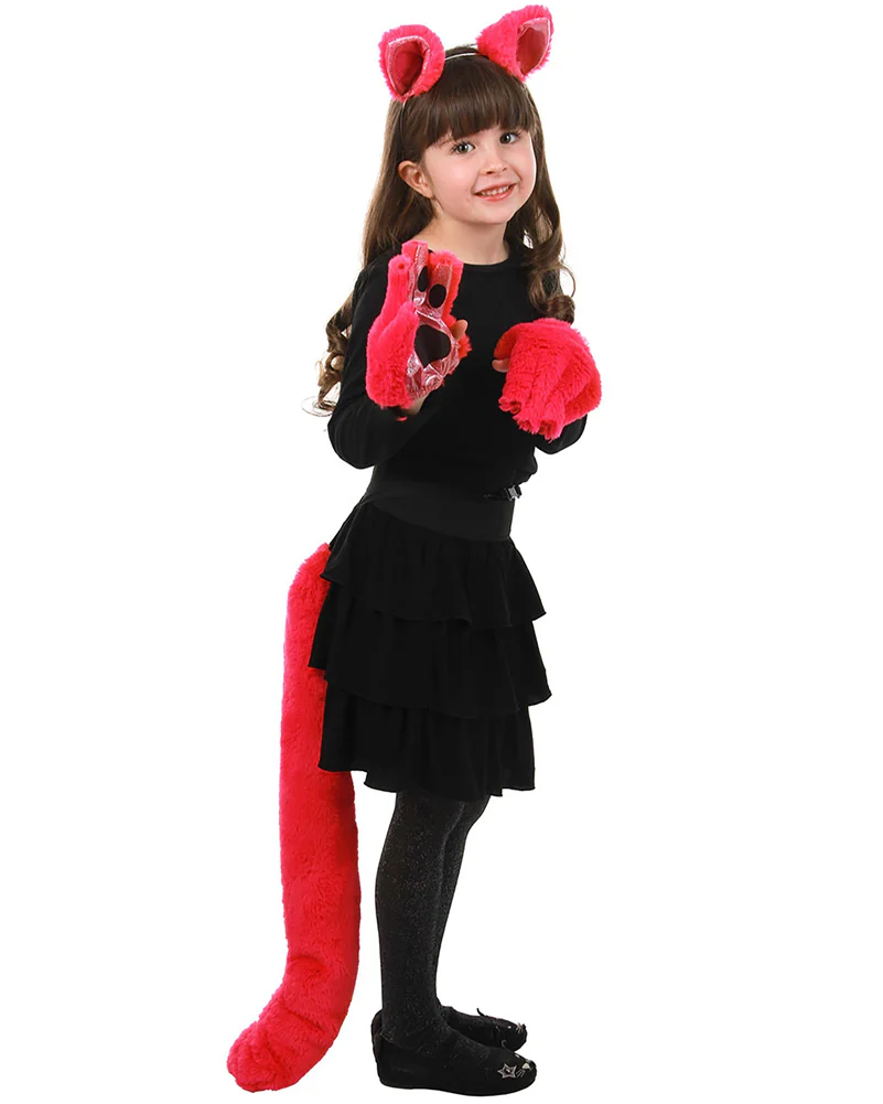 Magenta Anime Deluxe Cat Tail - Image 3