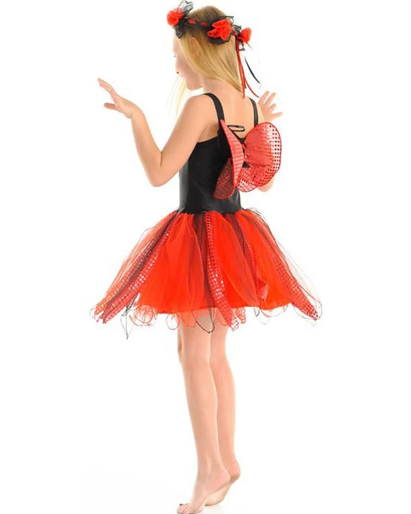 Magical Ladybug Girls Costume - Image 2