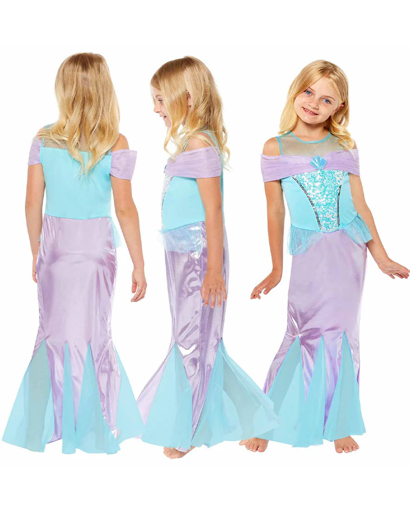 Magical Mermaid Girls Book Week Costume - Image 2