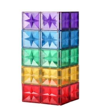 Magnetic Tiles 42 Peices - Image 2