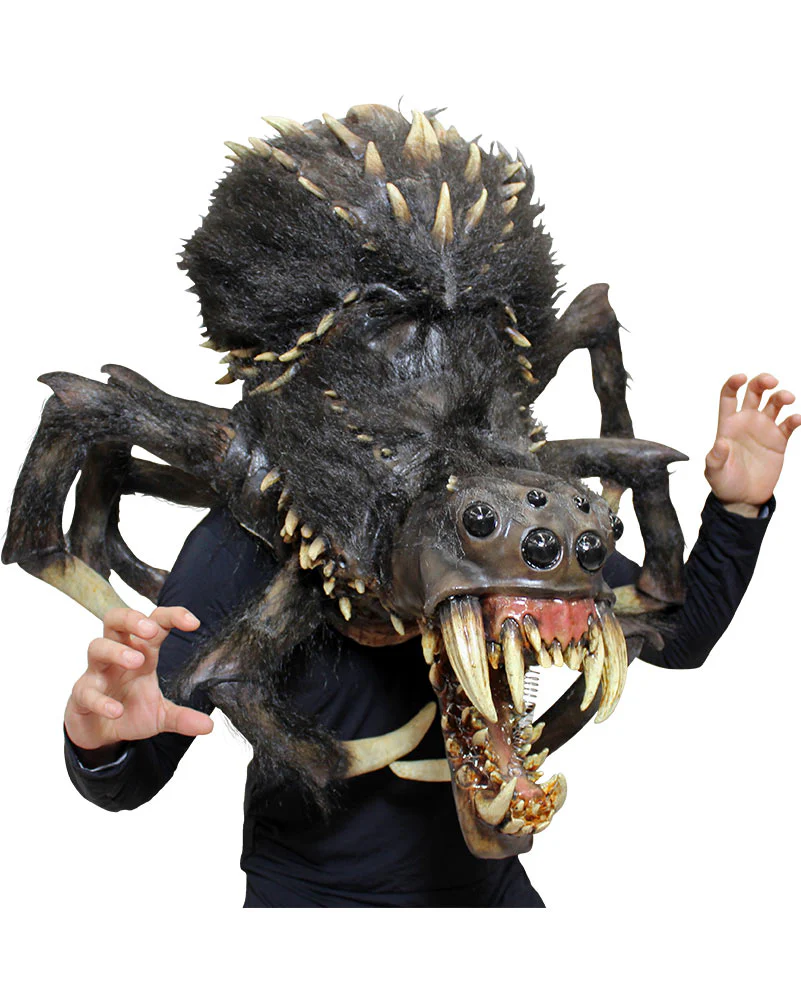 Mammoth Chomping Spider Premium Puppet Mask