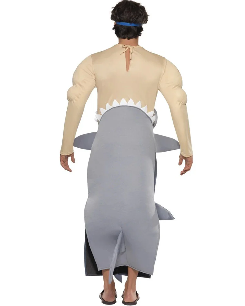 Man Eating Shark Mens Costume - Image 3