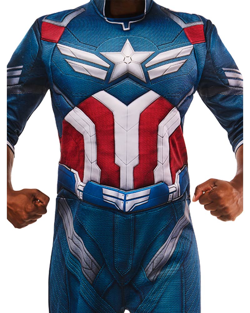Marvel Captain America Brave New World Deluxe Mens Costume - Image 3