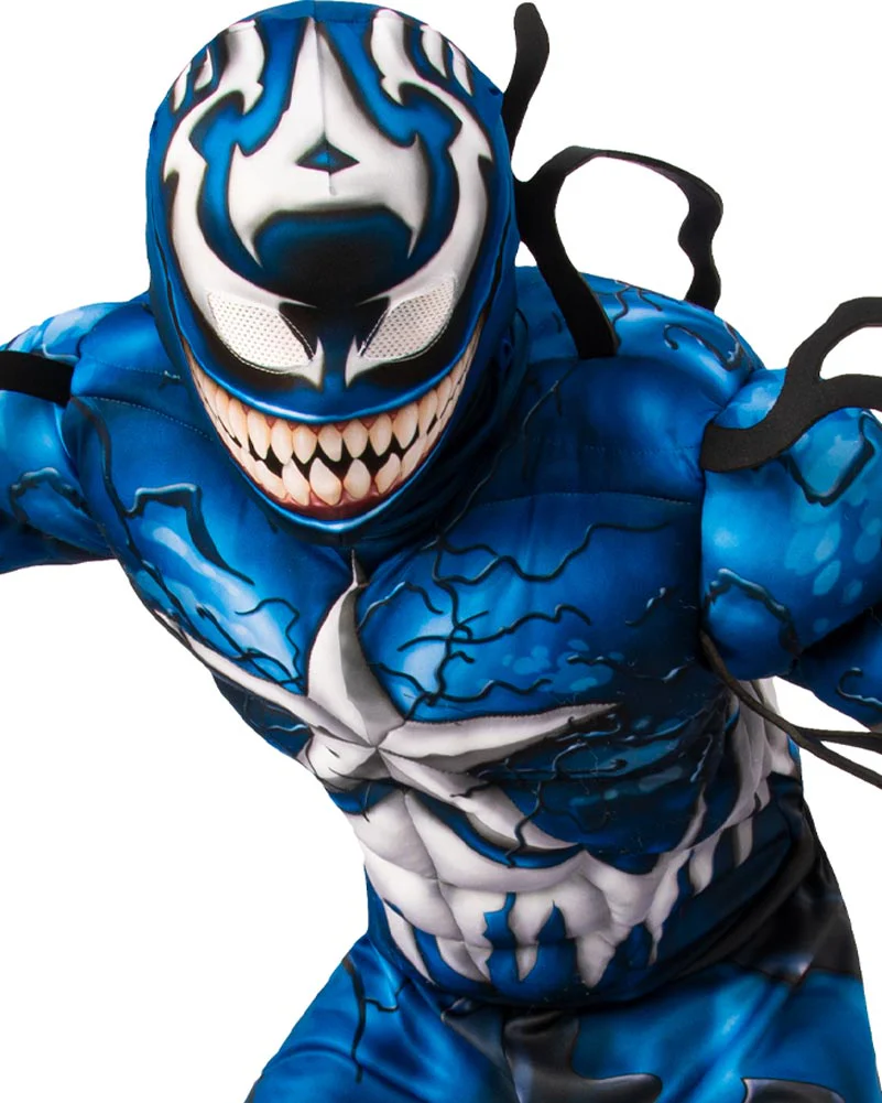 Marvel Venomized Captain America Deluxe Boys Costume - Image 3