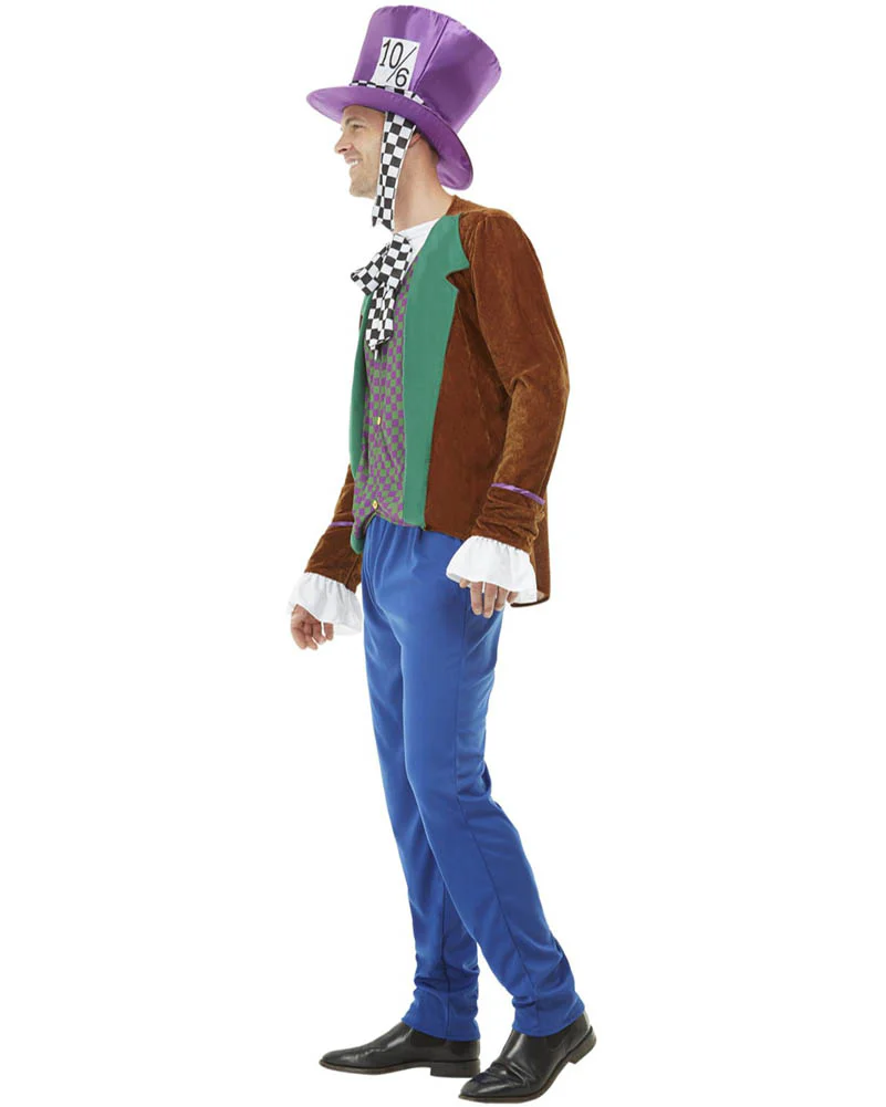 Marvellous Mad Hatter Mens Book Week Costume - Image 3