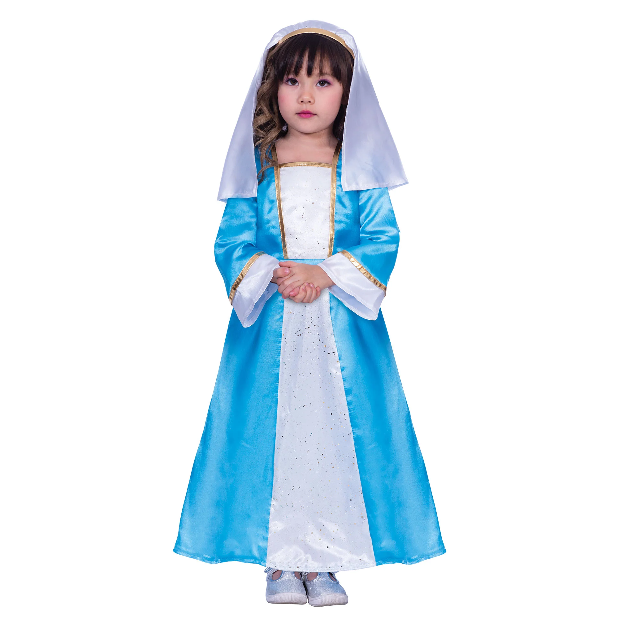 Mary Girls Christmas Costume 11-12 Years