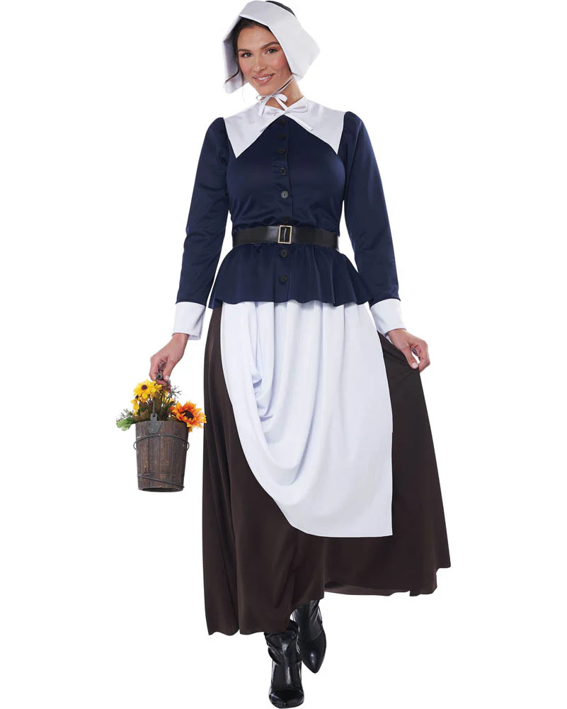 Mayflower Pilgrim Womens Costume - Image 3