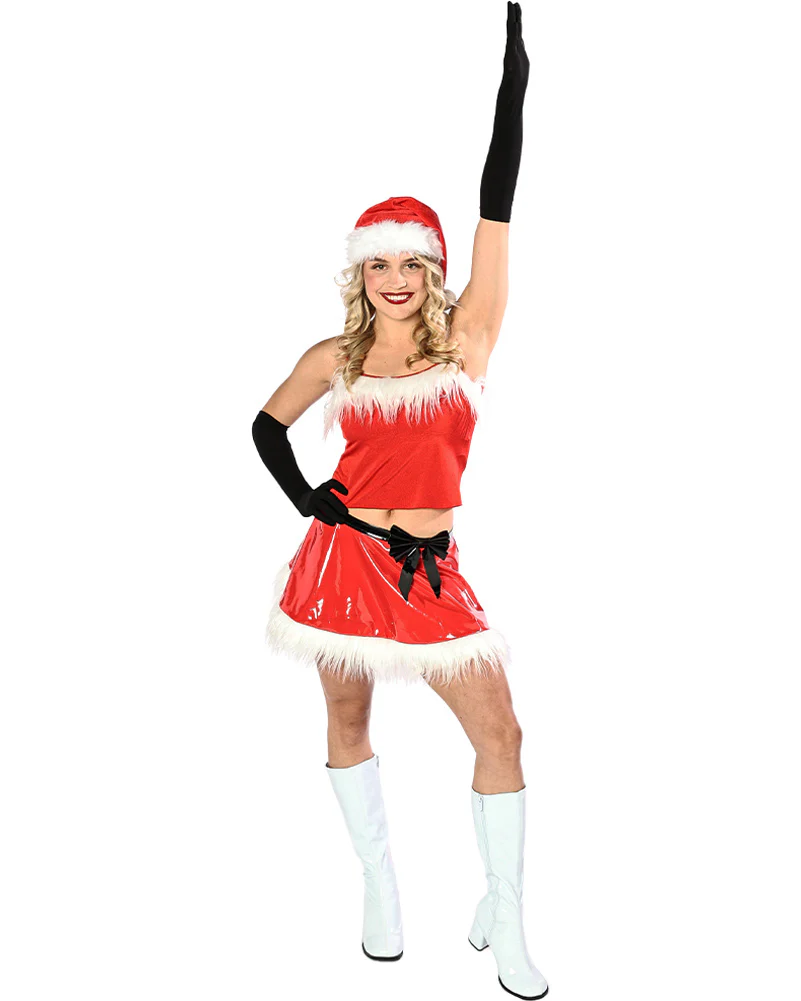 Mean Santa Girl Womens Christmas Costume - Image 17