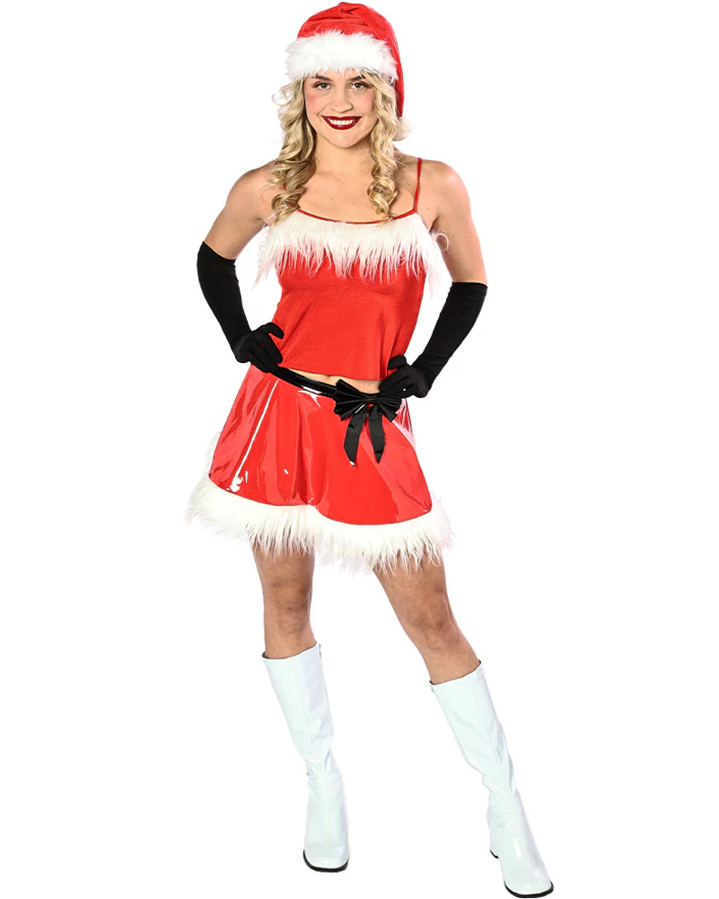 Mean Santa Girl Womens Christmas Costume - Image 20