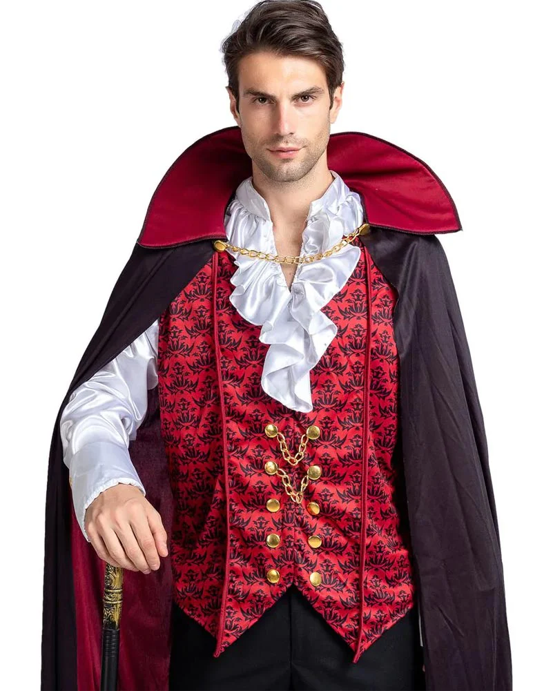 Medieval Vampire Mens Costume - Image 2