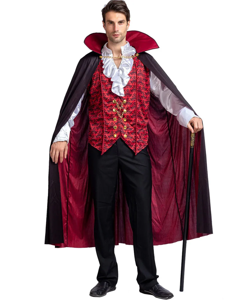 Medieval Vampire Mens Costume - Image 3