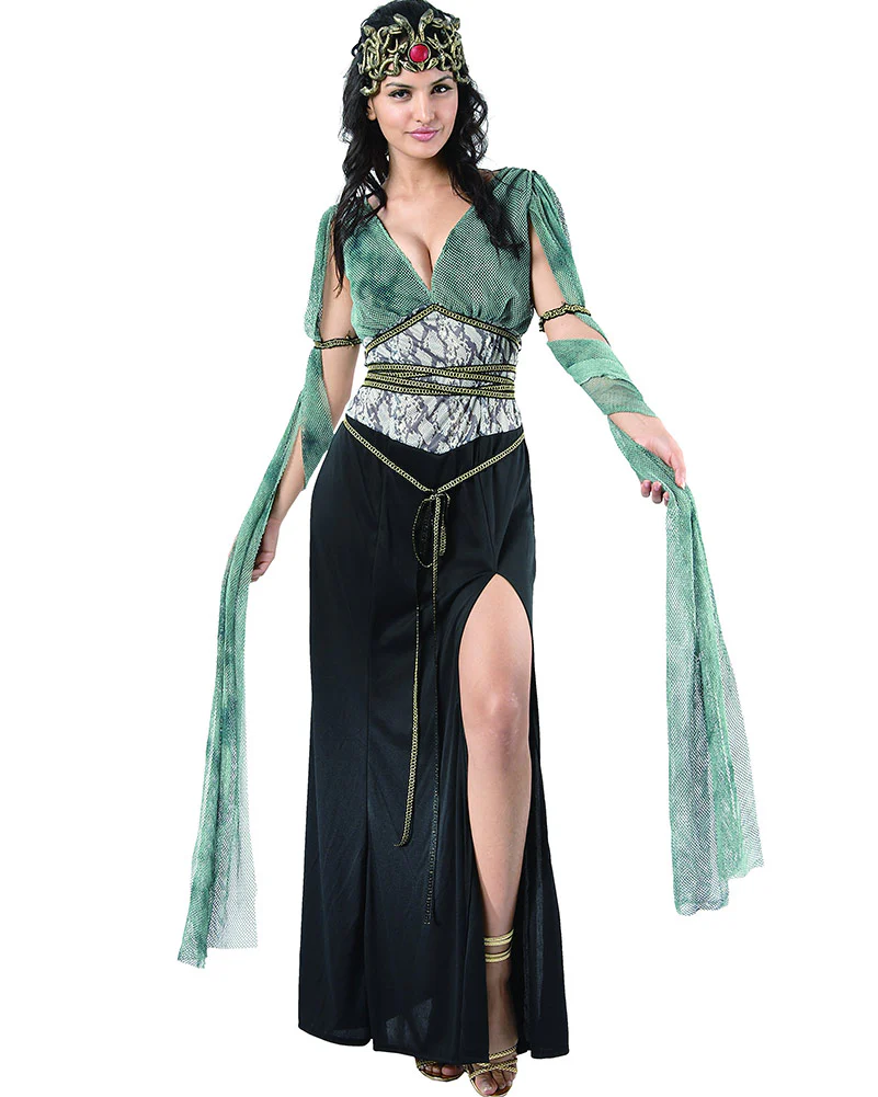 Medusa Queen Womens Costume