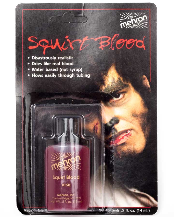 Mehron Bright Red Arterial Squirt Blood - Image 2