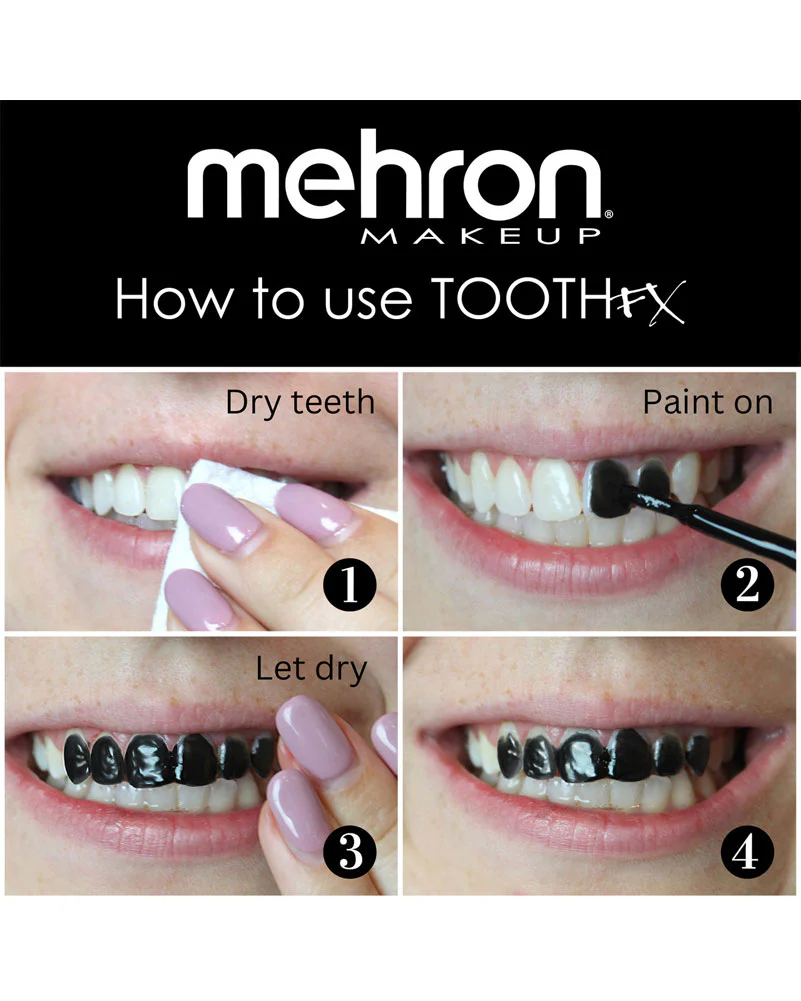 Mehron Black Tooth Makeup - Image 3