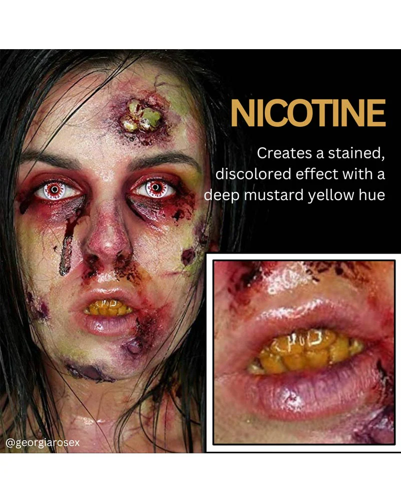 Mehron Tooth FX Nicotine Carded 4ml - Image 2