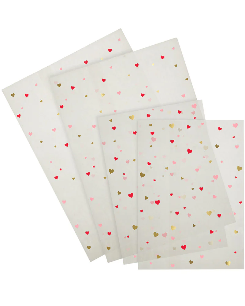 Meri Meri Hearts Glassine Treat Bags Pack of 24