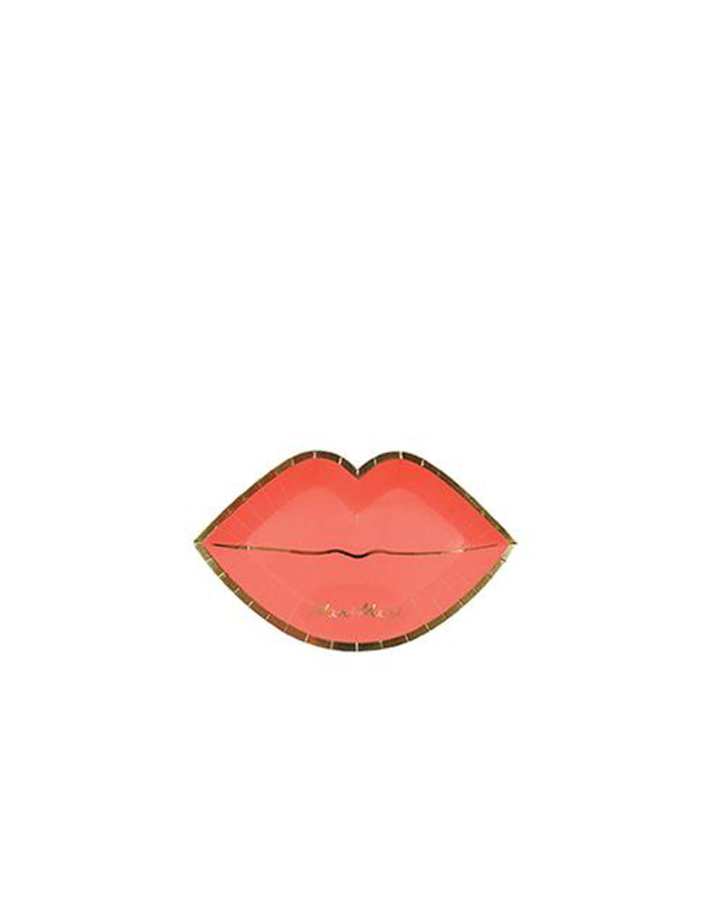 Meri Meri Lip Canape Plates Pack of 8