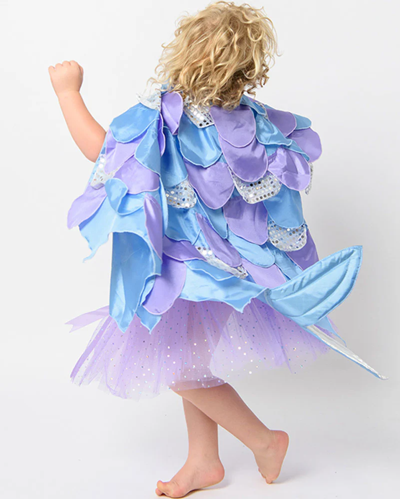 Mermaid Scales Kids Cape - Image 2