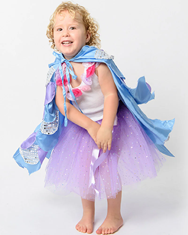 Mermaid Scales Kids Cape - Image 3