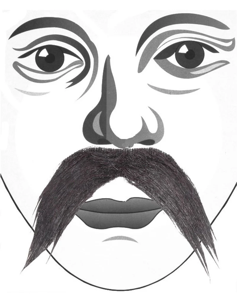 Merv Hughes Moustache - Image 2