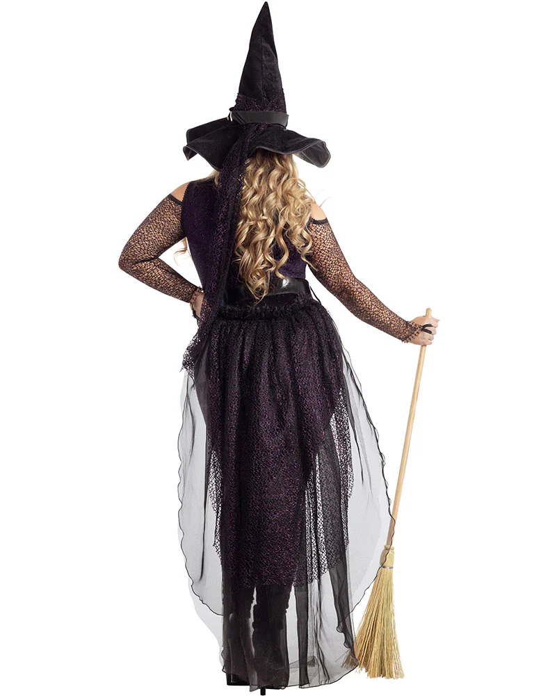 Midnight Violet Witch Plus Size Womens Costume - Image 2