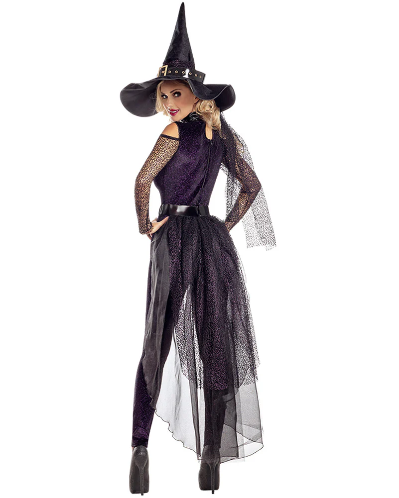 Midnight Violet Witch Womens Costume - Image 2