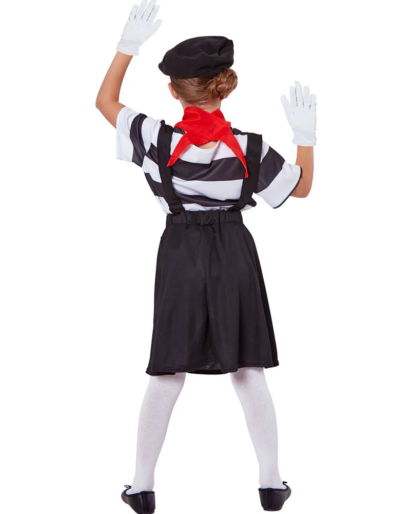 Mime Girls Costume - Image 3