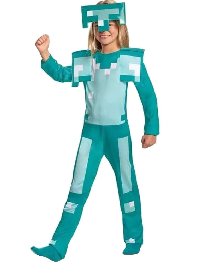 Minecraft Armor Classic Jumpsuit Boys Costume - Image 2