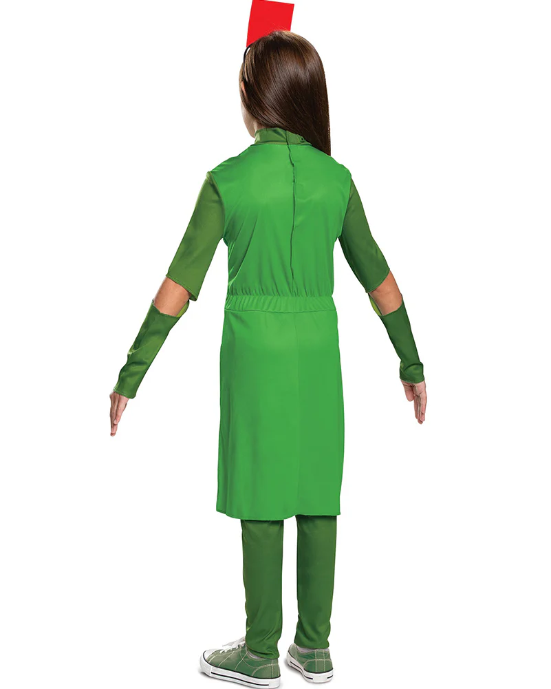 Minecraft Creeper Dress Classic Girls Costume - Image 2