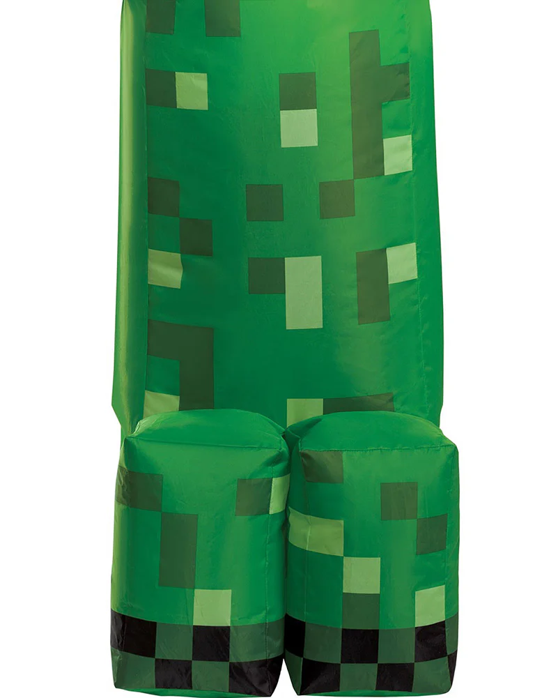 Minecraft Creeper Inflatable Kids Costume - Image 3