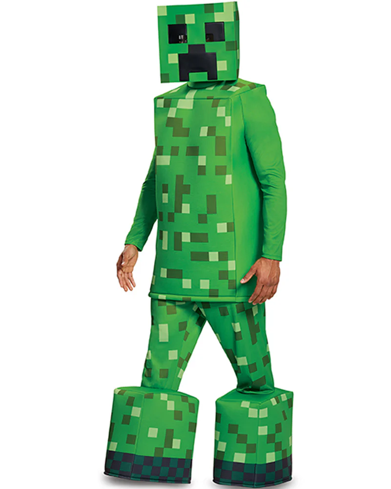 Minecraft Creeper Prestige Mens Costume - Image 2