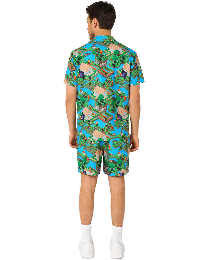 Minecraft OverWorld Mens Summer Set - Image 2