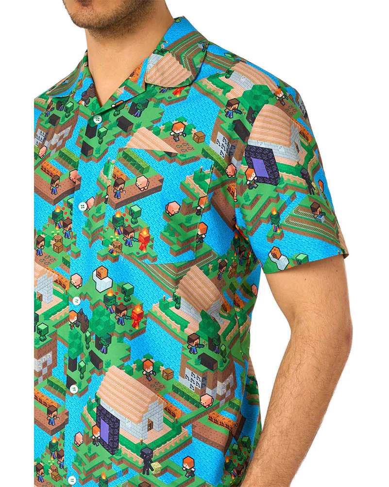 Minecraft OverWorld Mens Summer Set - Image 3