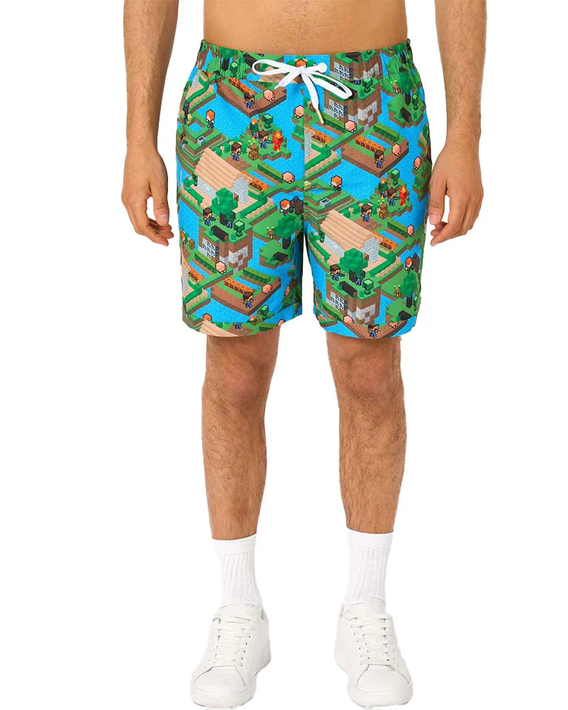 Minecraft OverWorld Mens Summer Set - Image 6