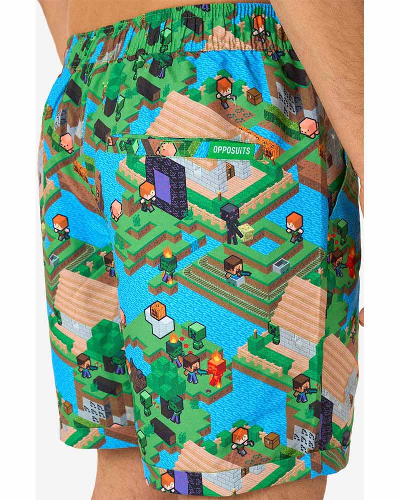 Minecraft OverWorld Mens Summer Set - Image 7