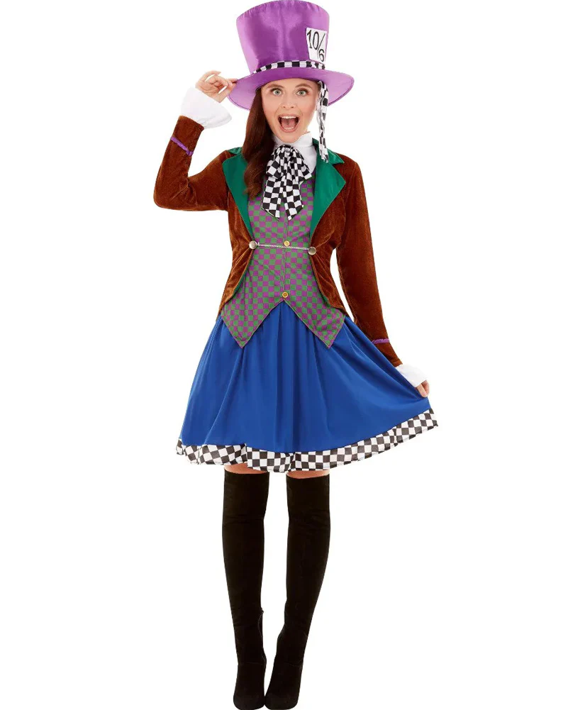 Miss Hatter Womens Book Week Costume - Image 3