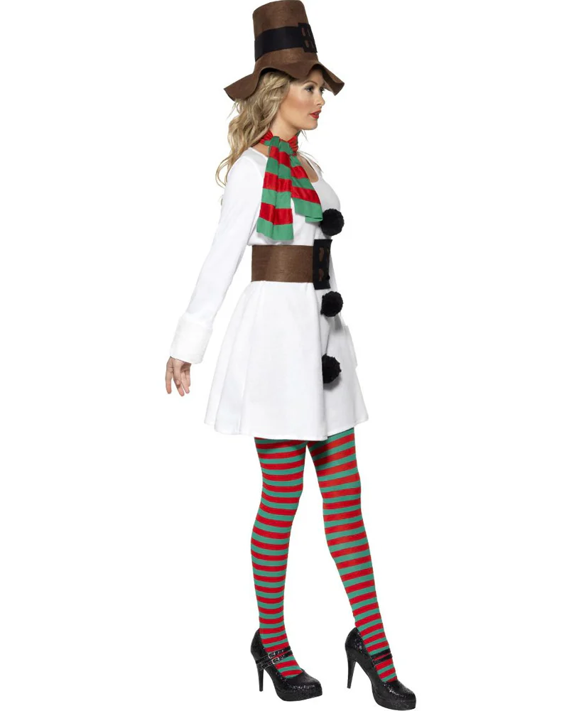 Miss Snowman Womens Christmas Costume - Image 2