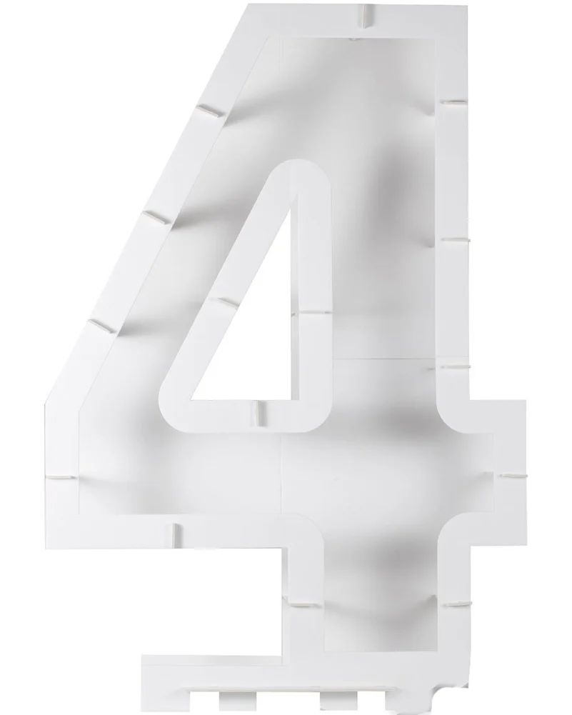 Mix It Up Number 4 Balloon Kit