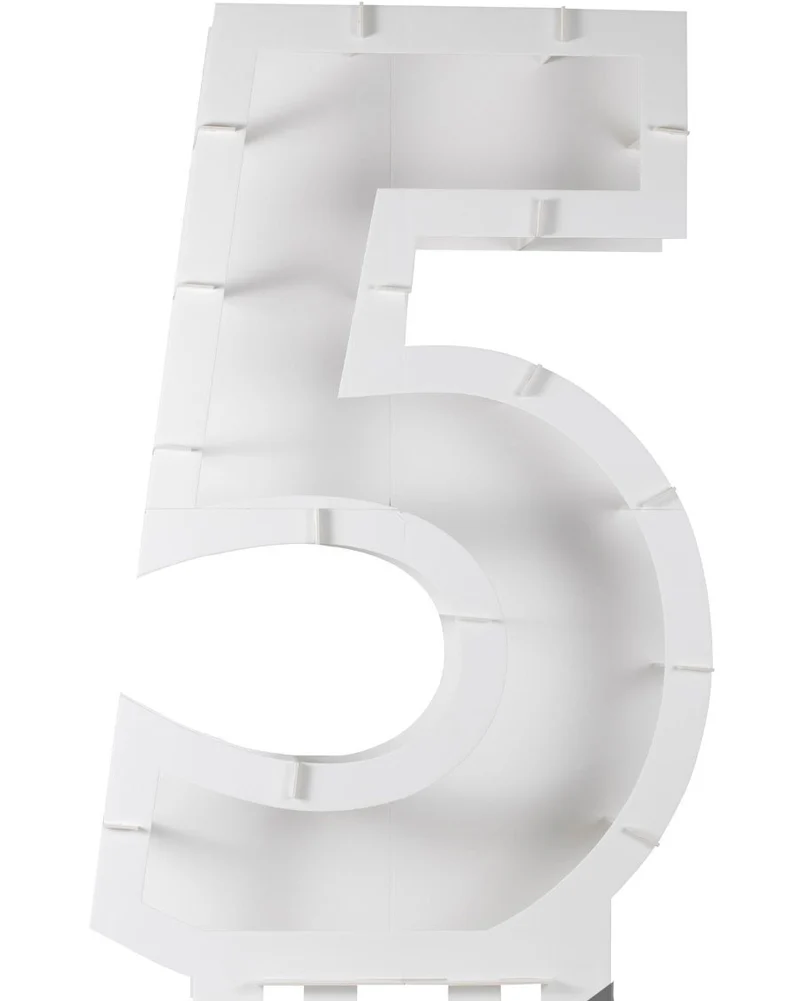 Mix It Up Number 5 Balloon Kit